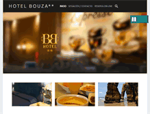 Tablet Screenshot of hotelbouza.com